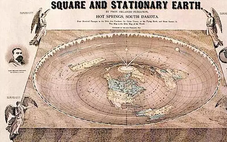 ¿Qué pasaría si la Tierra fuera realmente plana?