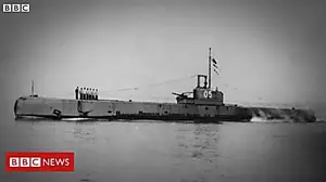 Bombed Navy vessel found after 77 years