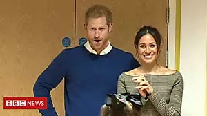Prince Harry and Meghan's day in Cardiff