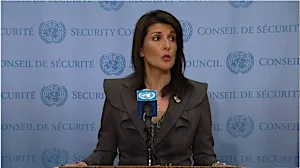 Haley: 'We must not be silent on Iran'