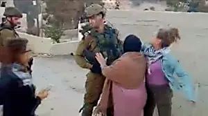 Palestinian girl arrested after 'slap' video