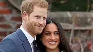 Harry and Meghan face the cameras