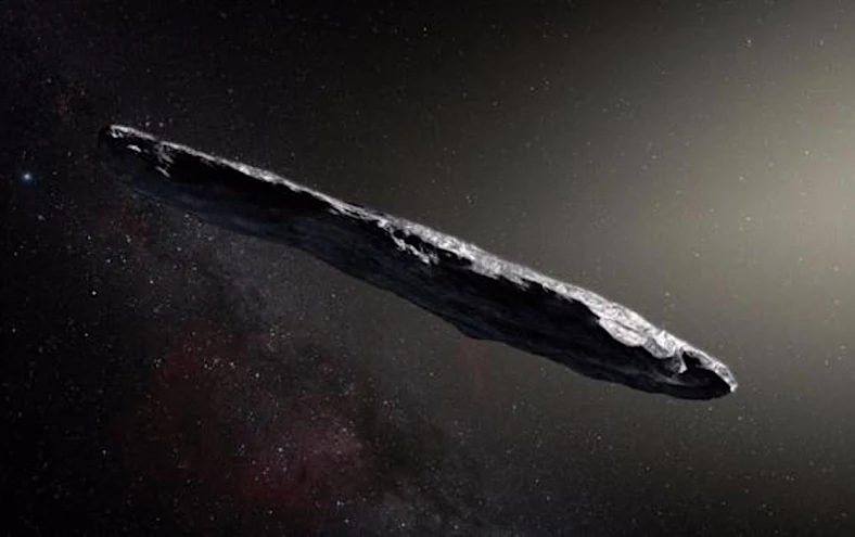 ¿Y si no fuimos visitados por un asteroide, sino por una nave espacial?