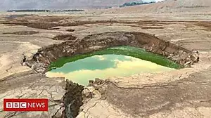 Dead Sea's sinkholes: Beauty from destruction