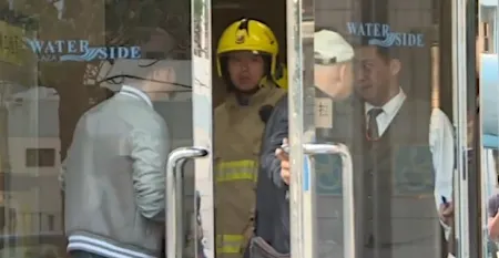 Couple in hospital after lift smashes into top of Hong Kong building