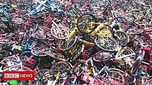 The problem of China's huge bike graveyards