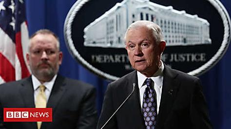 Jeff Sessions in 'Anglo' remark race row