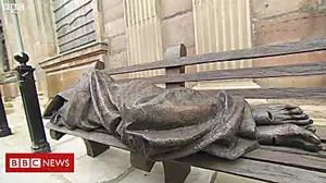 'Rough sleeper' Jesus found in Manchester