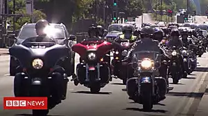 Harley bikers ride to remember Saffie