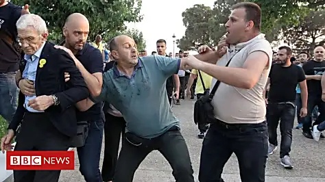 Mayor of Greece's second city beaten up