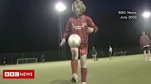 Banned from playing football