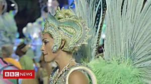 Brazil's British Carnival dancer