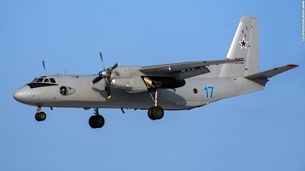 Russian military transport plane crashes in Syria, killing all 39 on board