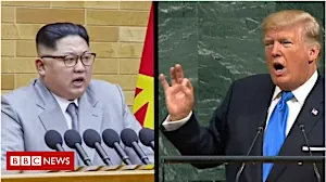 Trump and Kim's on/off bromance Trump and Kim's on/off bromance