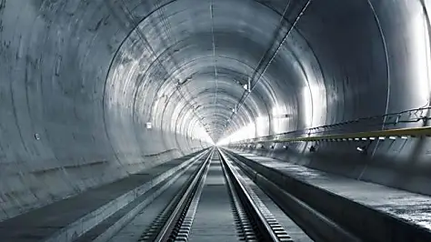 Inside the world's longest rail tunnel