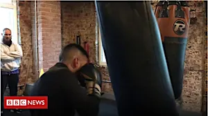 Helping boxers train during Ramadan