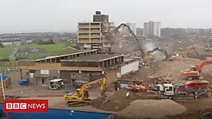 1960s shopping centre demolished