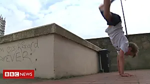 The 11-year-old parkour 'child genius'