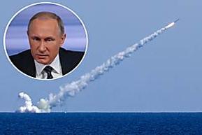 Vladimir Putin smashes ISIS with submarine missile strike as New York reels from terror