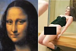 ‘My p***y, my copyright’: Artist in SHOCKING stunt in front of Mona Lisa