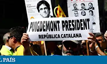 Miles de personas marchan en Barcelona para exigir la liberación de los políticos presos