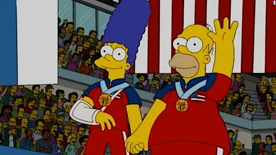 'The Simpsons' Olympics prediction comes true