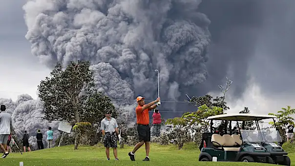 In pictures: Hawaii’s Kilauea volcano erupts