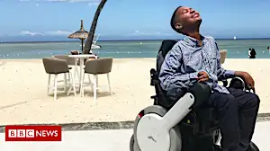 'I want to be the first wheelchair user in space'