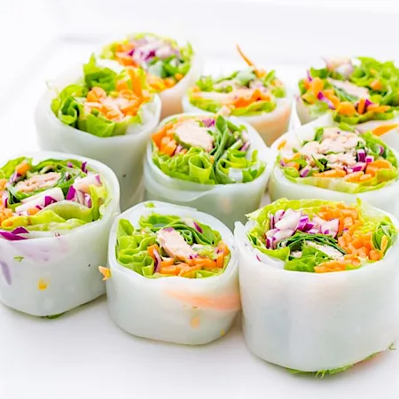 Rouleaux de printemps végétarien