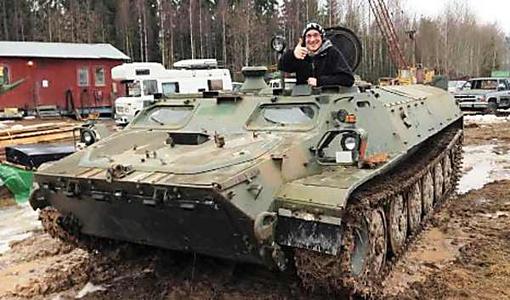 [Pics] Man Buys Russian Tank Off eBay and Finds A Huge Surprise Inside