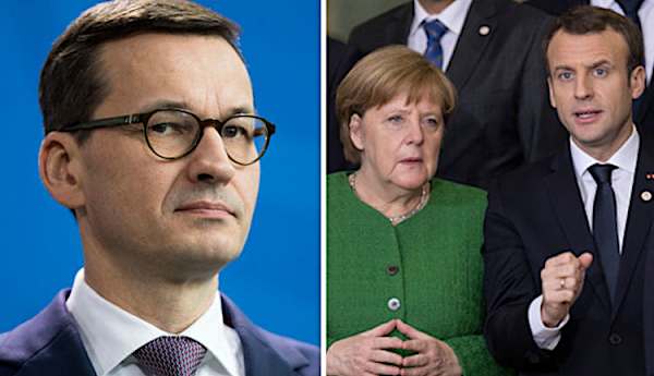 EU REVOLT: Polish PM reveals the TWELVE nations ready to TOPPLE Macron and Merkel's agenda