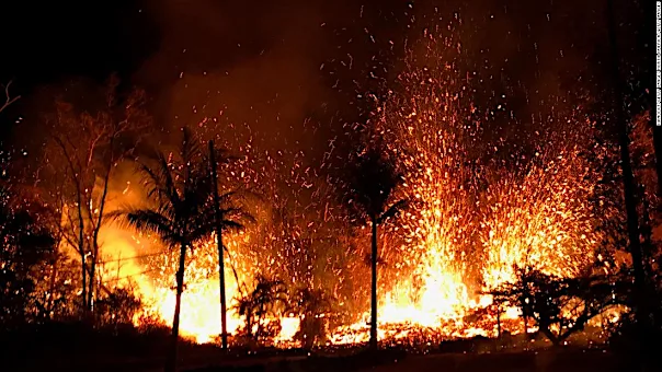 Here's what Hawaii's volcano eruption looks like