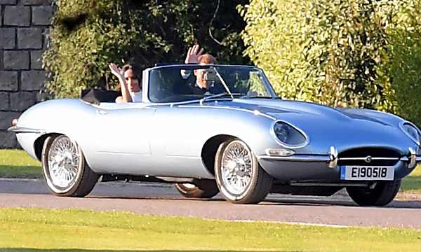'Eco E-Type': Royal newly-weds stun crowds with electrifying style