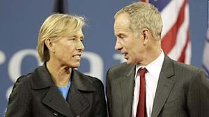 John McEnroe is paid 10 times what Martina Navratilova gets for doing Wimbledon broadcasts