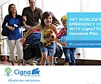 Cigna TKK Health Insurance - Spend on making every moment special when you're holidaying abroad and not on Medical Bills.